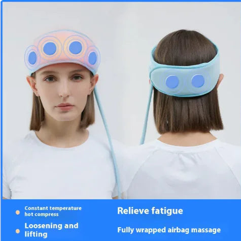 Electric Scalp Massager with Hot Compress – Battery-Powered Kneading Head Massager - My Store